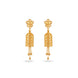 Gold Plated Traditional Festive Jhumka Earrings