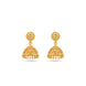 Gold Plated Delicate Traditional Jhumka Earrings