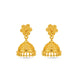 Gold Plated Filigree Traditional Jhumka Earrings