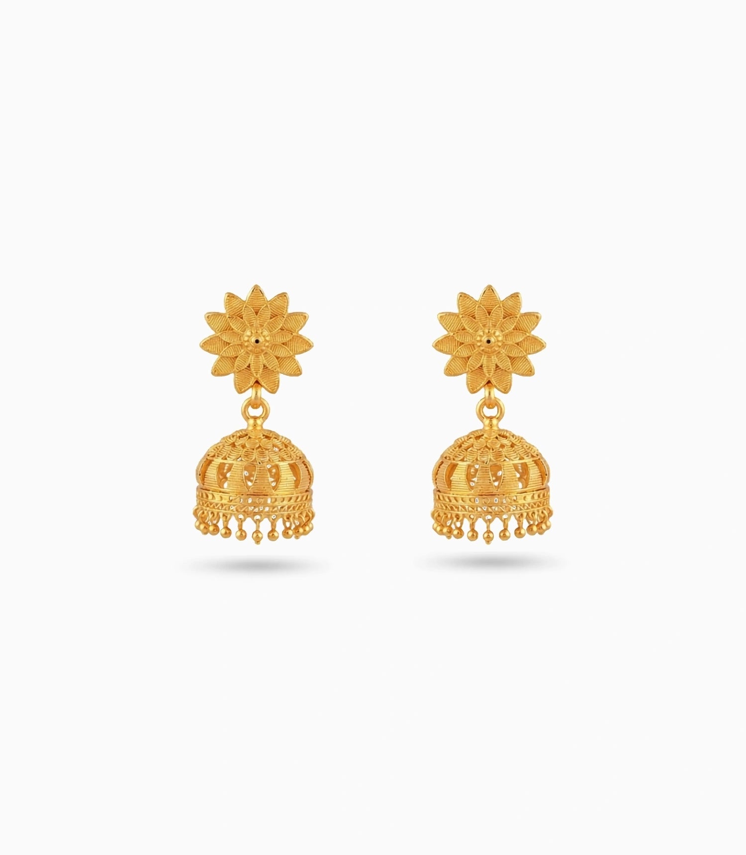 Gold Plated Must-Have Traditional Jhumka Earrings