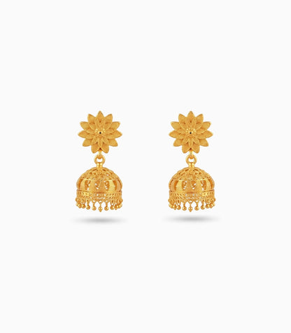 Gold Plated Must-Have Traditional Jhumka Earrings