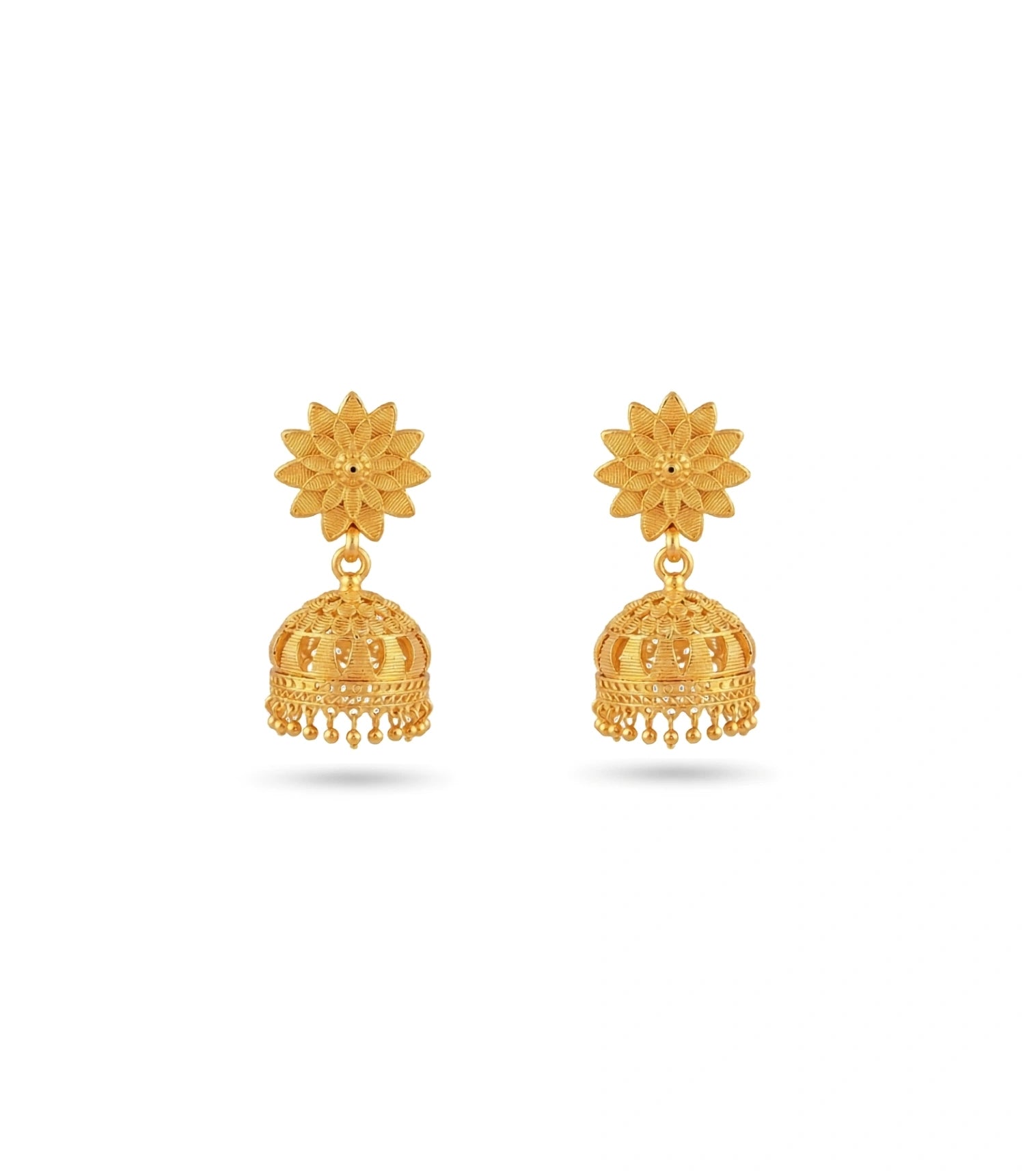 Gold Plated Must-Have Traditional Jhumka Earrings