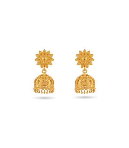 Gold Plated Must-Have Traditional Jhumka Earrings