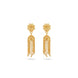 Gold Plated Ethnic Elegant Jhumka Earrings