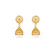 Gold Plated Ethnic Party Wear Jhumka Earrings