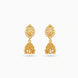 Gold Plated Ethnic Dome Jhumka Earrings