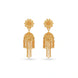 Gold Plated Ethnic Timeless Jhumka Earrings