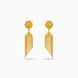 Gold Plated Ethnic Radiant Jhumka Earrings
