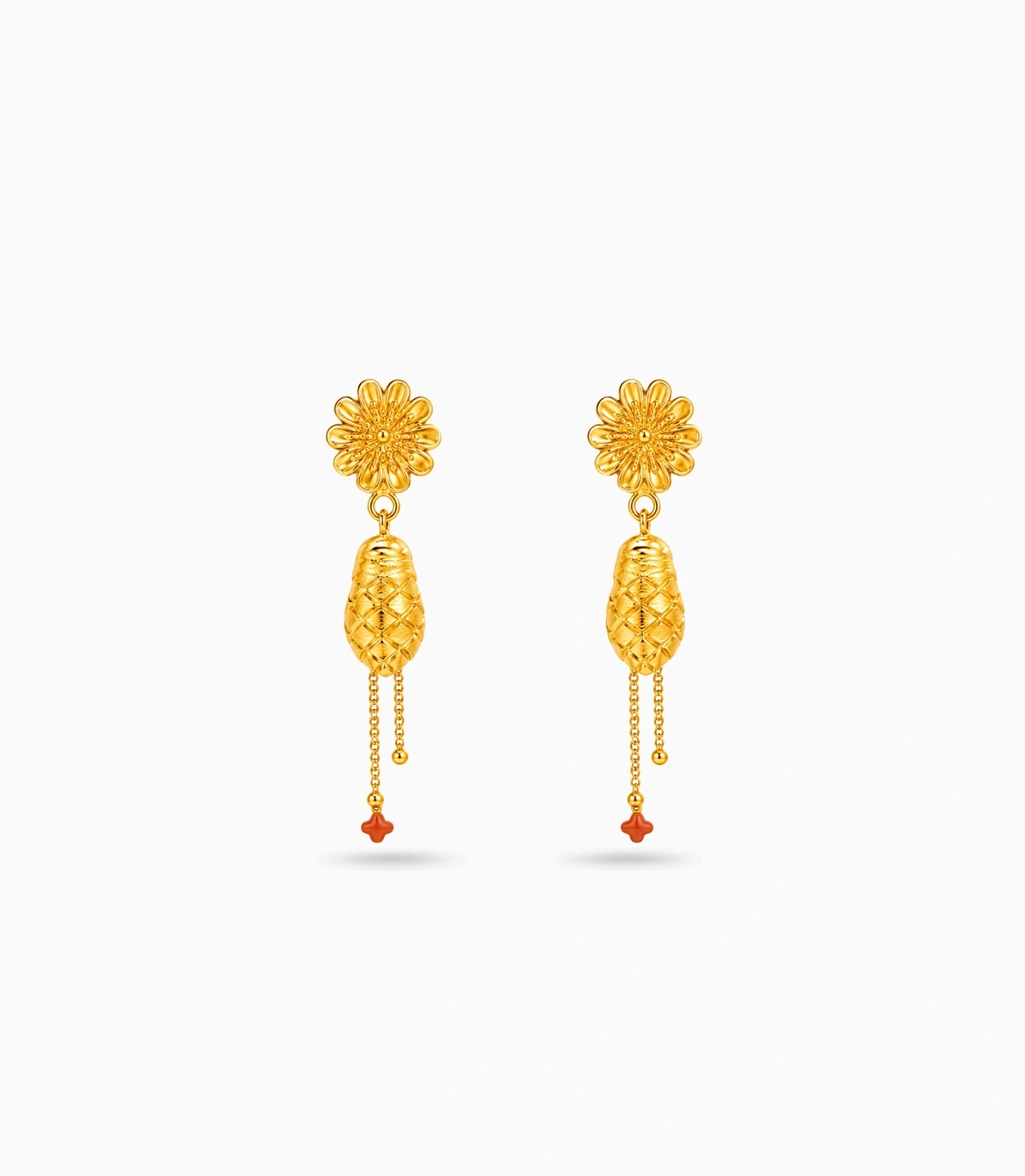 Gold Plated Ethnic Regal Jhumka Earrings