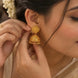 Gold Plated Ethnic Majestic Jhumka Earrings