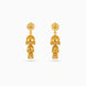 Gold Plated Ethnic Signature Jhumka Earrings