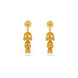 Gold Plated Ethnic Signature Jhumka Earrings