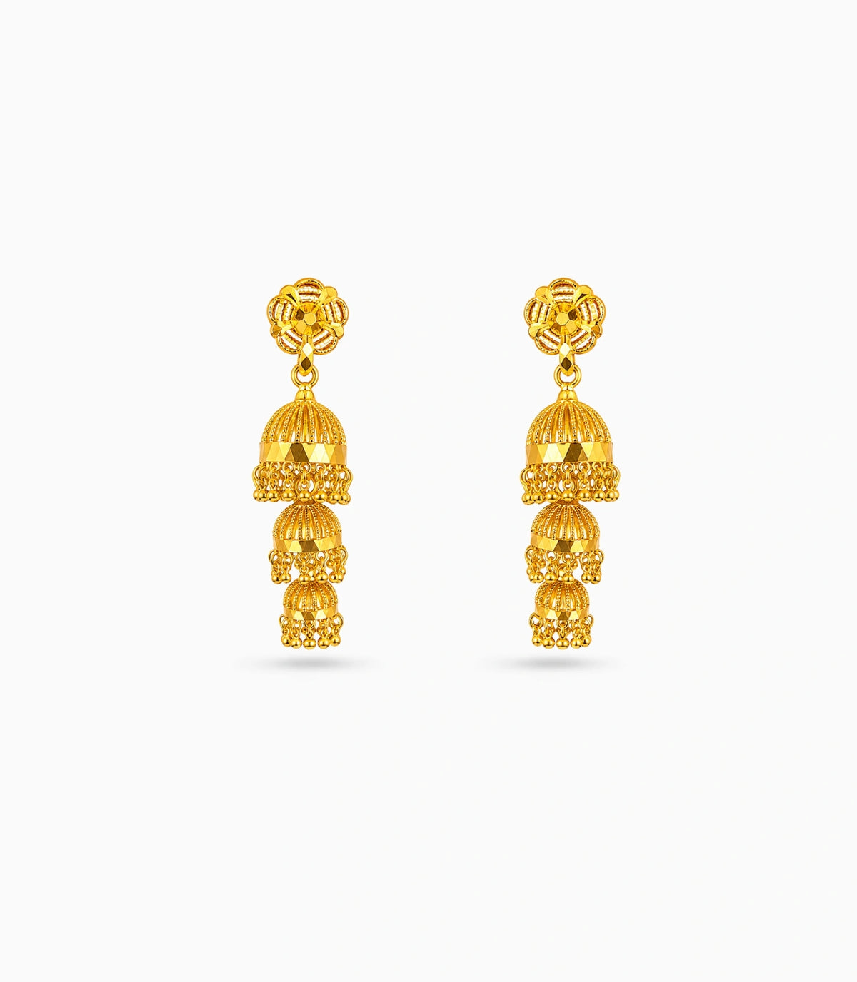 Gold Plated Ethnic Exclusive Jhumka Earrings
