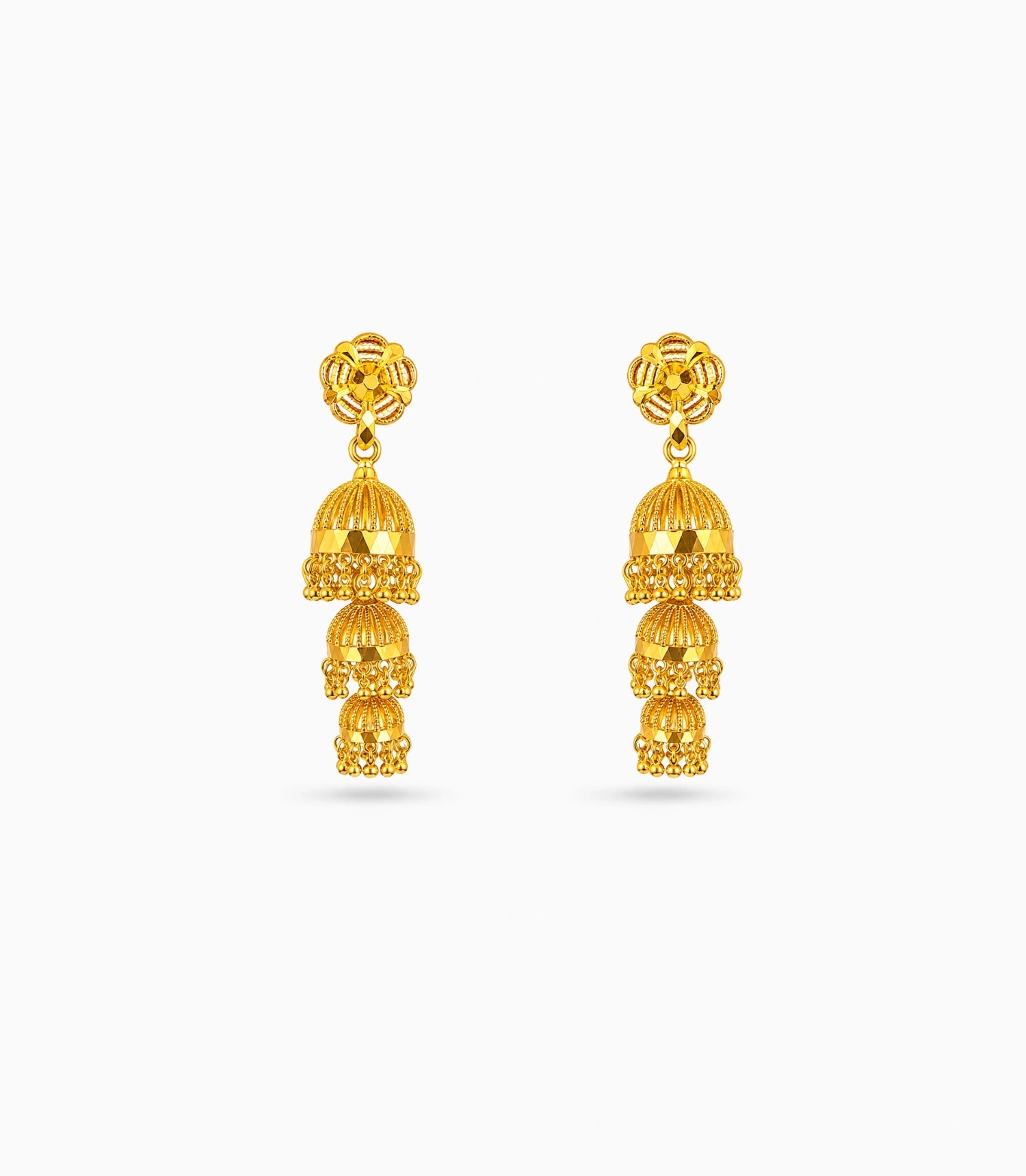 Gold Plated Ethnic Exclusive Jhumka Earrings