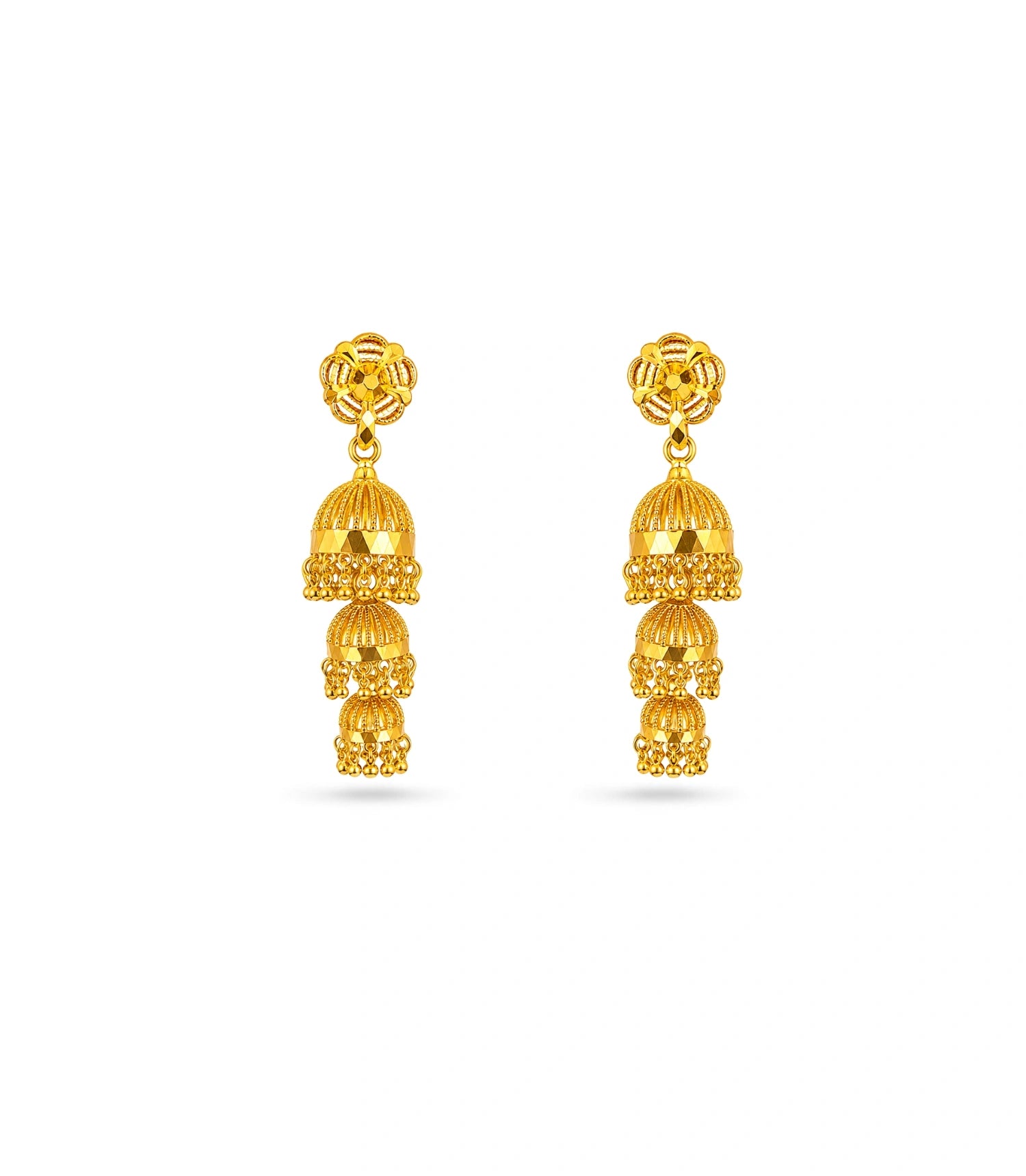 Gold Plated Ethnic Exclusive Jhumka Earrings