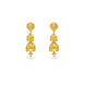 Gold Plated Ethnic Elite Jhumka Earrings