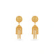 Gold Plated Ethnic Deluxe Jhumka Earrings