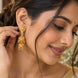 Gold Plated Ethnic Handcrafted Jhumka Earrings