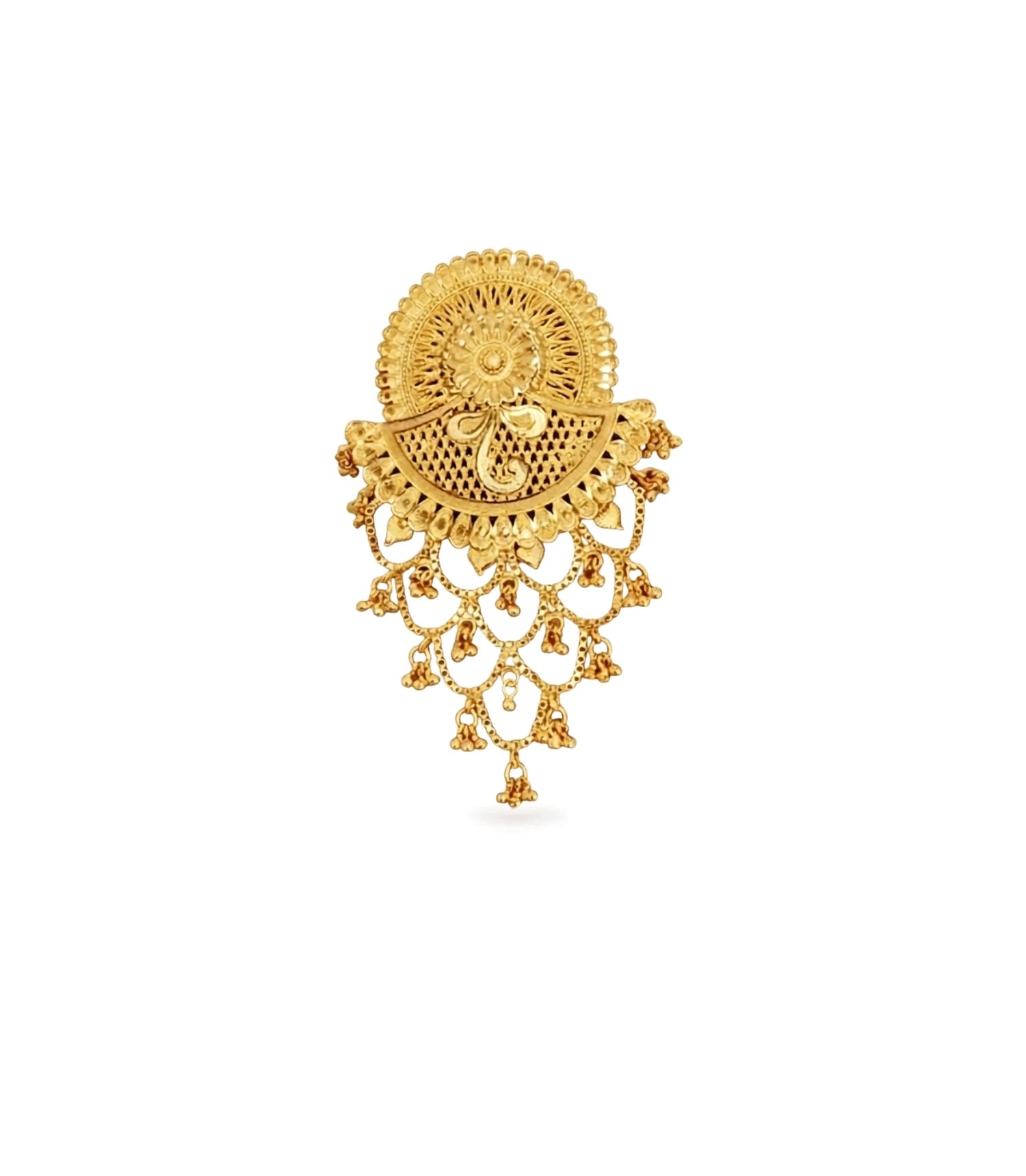 Gold Plated Timeless Hair Brooch