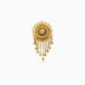 Gold Plated Graceful Hair Brooch