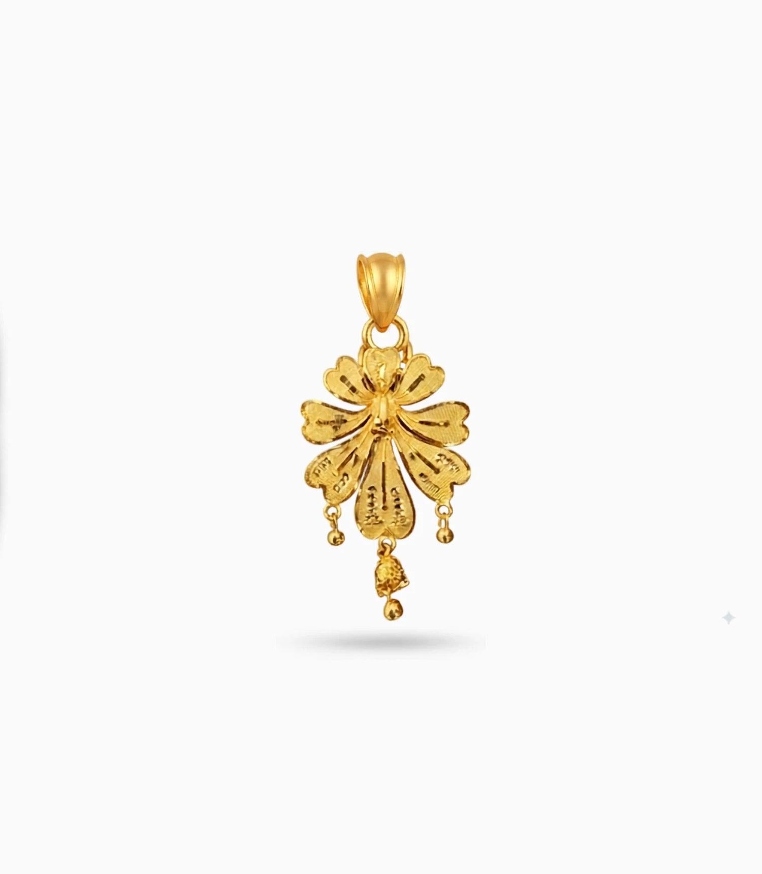 Gold Plated Refined Hair Brooch