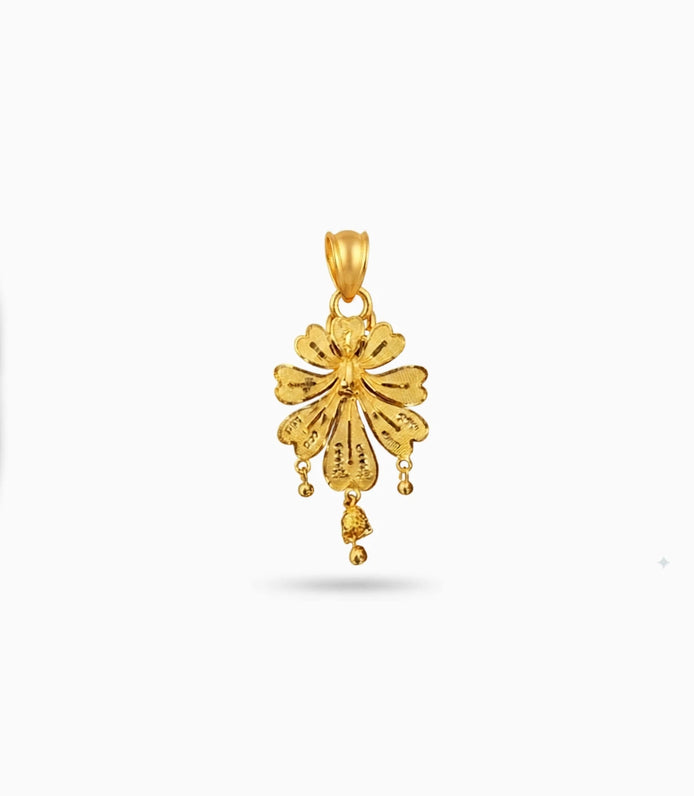 Gold Plated Refined Hair Brooch
