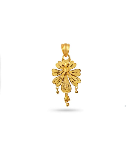 Gold Plated Refined Hair Brooch