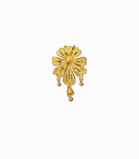 Gold Plated Refined Hair Brooch