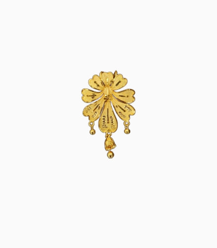 Gold Plated Refined Hair Brooch