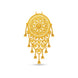 Gold Plated Traditional Hair Brooch