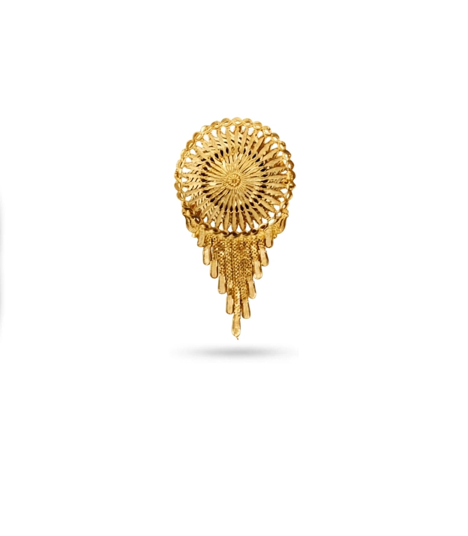 Gold Plated Versatile Hair Brooch