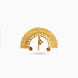 Gold Plated Iconic Hair Brooch