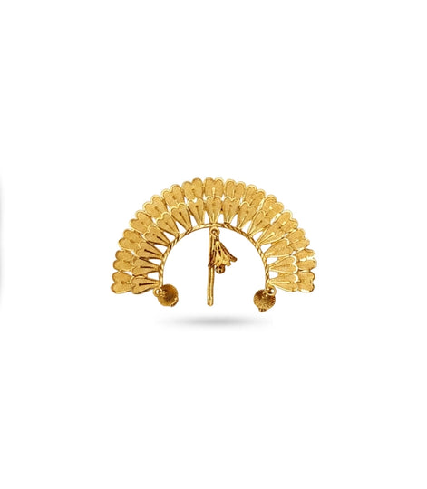 Gold Plated Iconic Hair Brooch