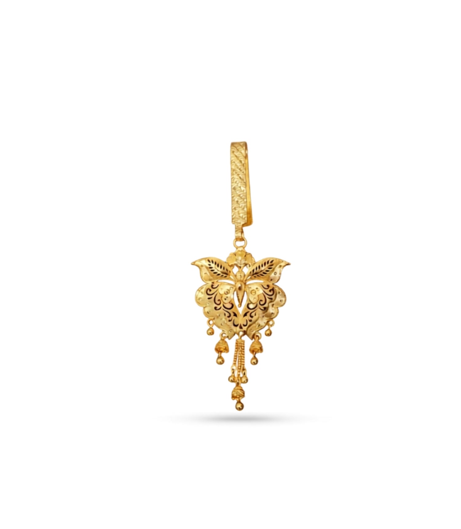 Gold Plated Simple Key Ring