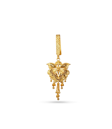 Gold Plated Simple Key Ring