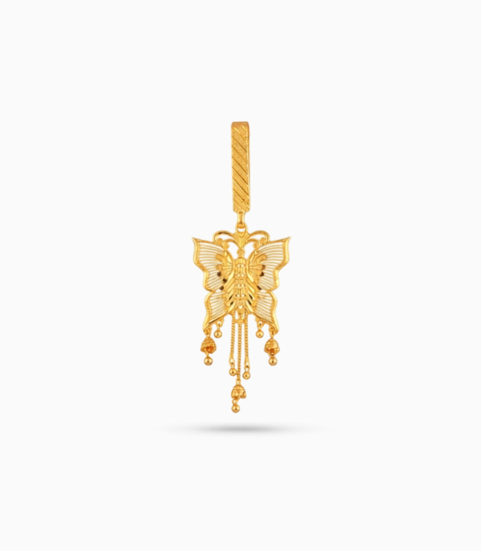 Gold Plated Elegant Key Ring