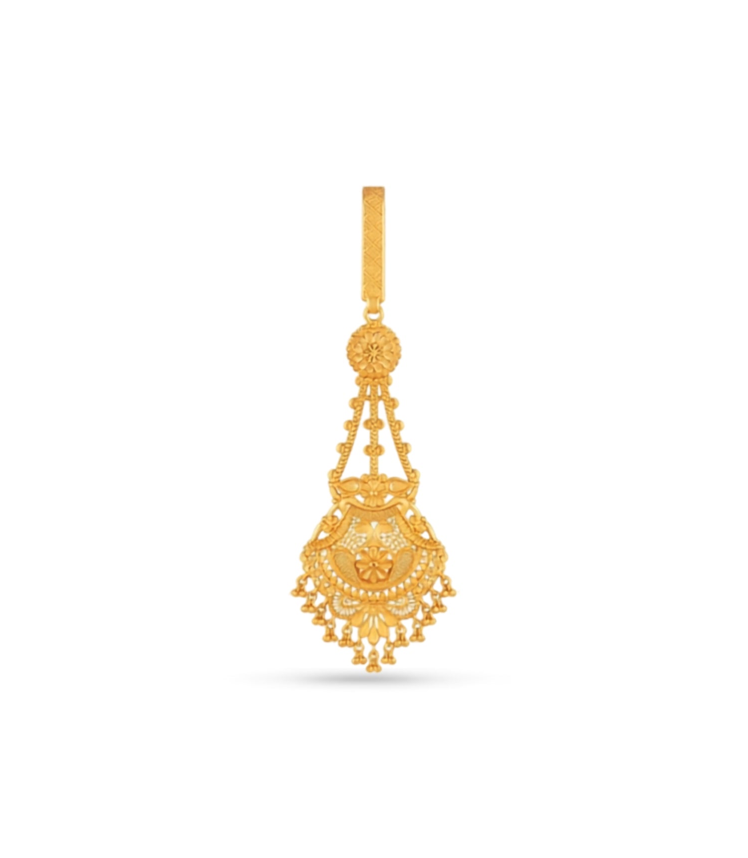 Gold Plated Graceful Key Ring