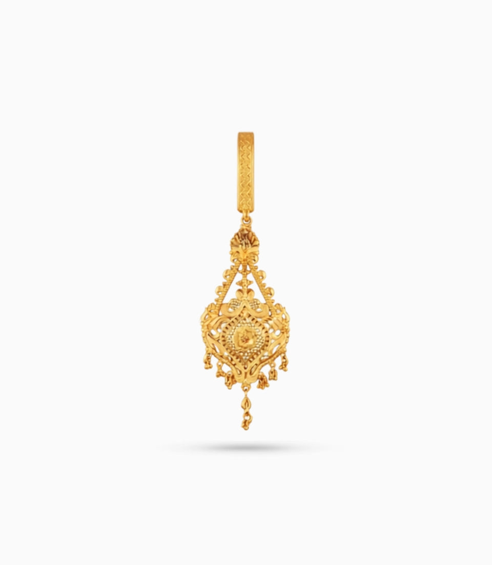 Gold Plated Timeless Key Ring