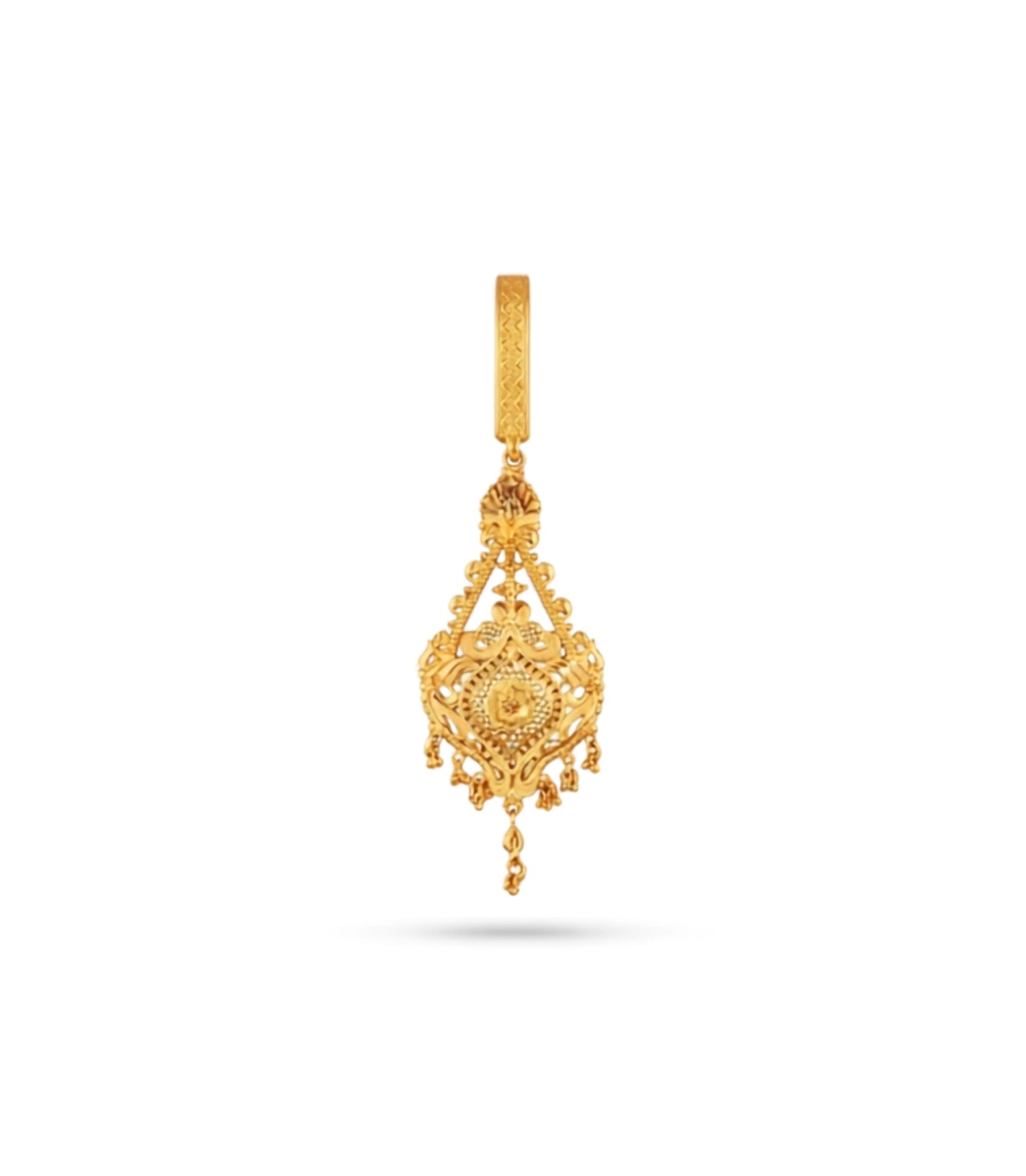 Gold Plated Timeless Key Ring