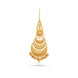 Gold Plated Refined Key Ring