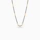 Gold Plated CZ Curved Mangalsutra
