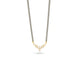 Gold Plated CZ Infinity Twist Mangalsutra