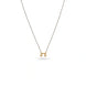 Gold Plated CZ Twin Hexagonal Mangalsutra