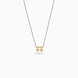 Gold Plated CZ Twin Blossom Mangalsutra