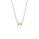 Gold Plated CZ Twin Pinwheel Mangalsutra