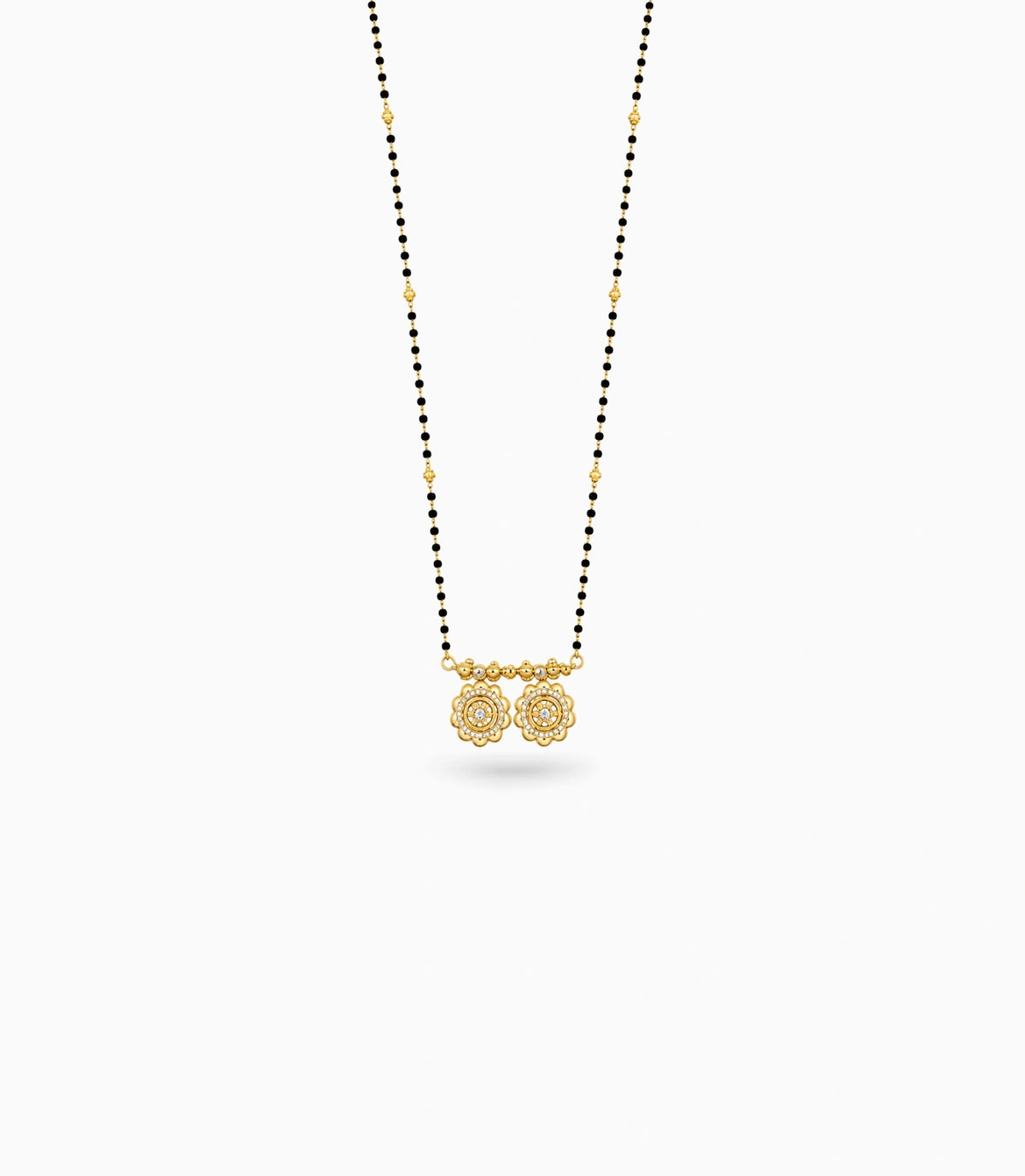 Gold Plated CZ Royal Swarna Mangalsutra