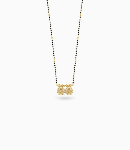 Gold Plated CZ Royal Swarna Mangalsutra