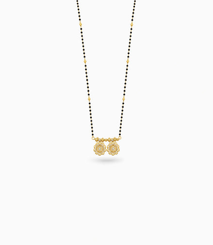 Gold Plated CZ Royal Swarna Mangalsutra