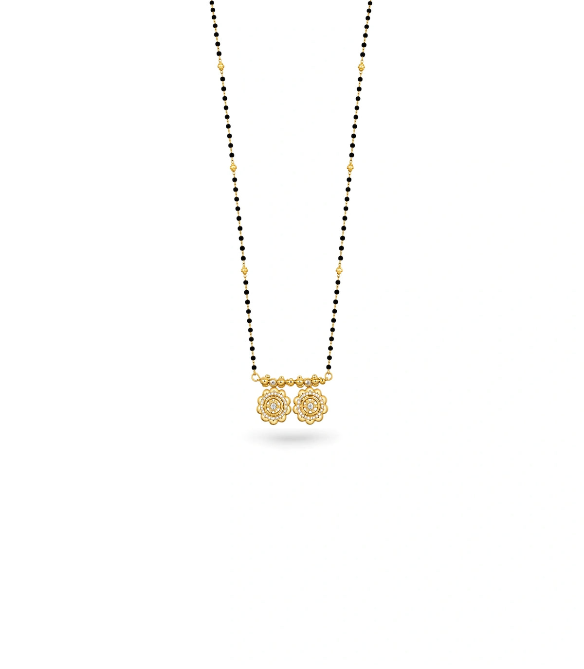 Gold Plated CZ Royal Swarna Mangalsutra