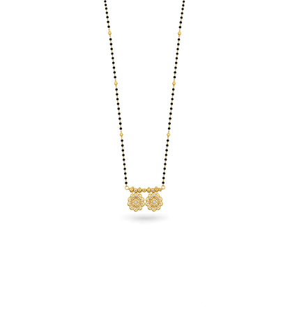 Gold Plated CZ Royal Swarna Mangalsutra